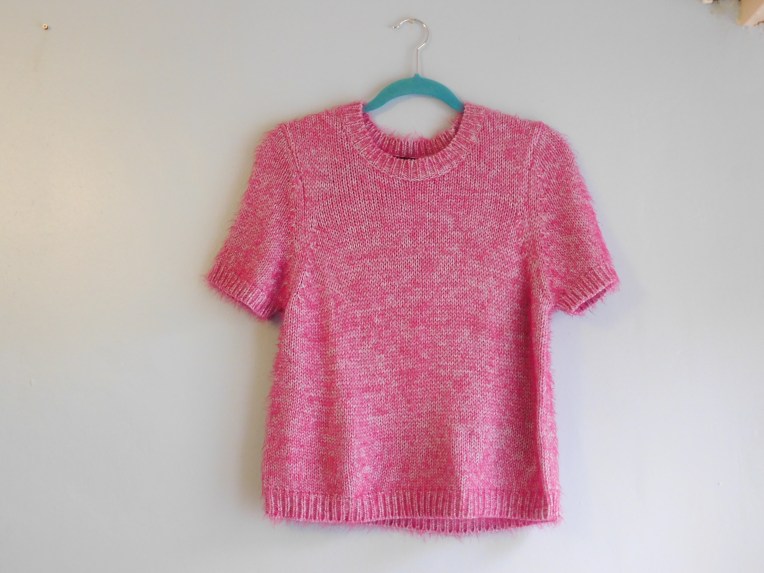 Louise Alice Jay Fluffy Pink Jumper
